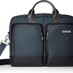 Unisex Sefton Nylon Black Messenger Bag-42