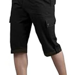Mens Shorts Casual ||Cargo Shorts for Men ||Stylish Multi-Utility Pockets||03_Capri_Parent-image-5