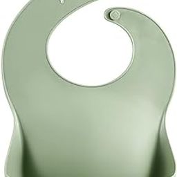 PUNO ComfortCatch Silicone Baby Bib for Feeding & Toddlers, Waterproof, Washable & Reusable baby apron Mealtime Made Easy (Pack of 1)-picture-18