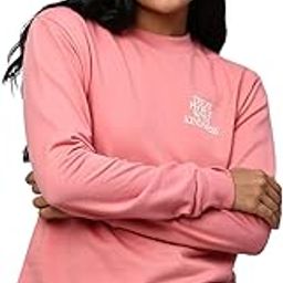 Women's Winter Wear Cotton Blend Quote Print Crew Neck Sweatshirt-image-18
