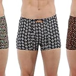 Men's Printed Trunk with 100% Combed Cotton (Pack of 3)-image-50