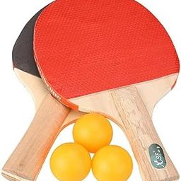SF Live 1 Pair Table Tennis Racket Set of 2 Bat's & 3 Ball's-picture-15