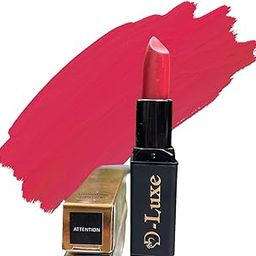 D-Luxe hydrating, highly pigmented,semi-matte, lipstick for women and girls (Attention)-image-84