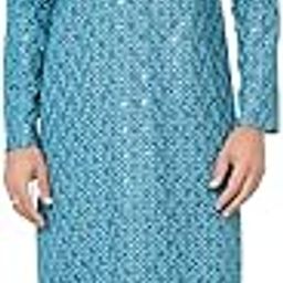 see designs Men's Full Sleeve Mandarin Collar Men Embroidered Straight Kurta-picture-25