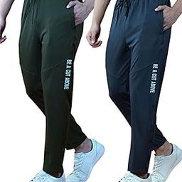 Comfortable Combo Set Polyester Blend 4 Way Strechable Cargo Joggers Pyjama for Sports Lower | Regular Fit Casual Track Pants With Two Zipper Pockets And Drawstring For Men-picture-53