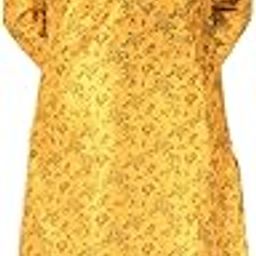 Men's Silk Kurta Pajama | Mandarin Collar | Asymmetrical Style (A-107)-image-1