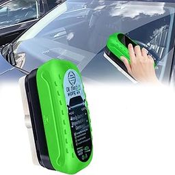 SELLERFLOR Upgrade Automotive Oil Film Cleaning Brush, Glass Cleaning Board for Windshield, Glass Oil Film Remover Brush for Car (GREEN-150ml)-image-8