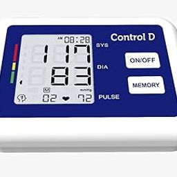 Control D BP107 USB Port Automatic Oscillometric Digital Blood Pressure Checking Machine Upper Arm Portable Digital Blood Pressure Monitor BP Machine Power With Micro USB (Blue and White)-99