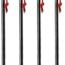 SECRET DESIRE Creations 4X Tent Stakes Metal Easy Installation Ground Stakes for Camping Hiking Yard 25 cm-image-91