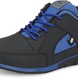 Men's Genuine Leather Steel Toe Shoes with Anti Skid Sole-image-75