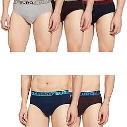 Men's Micra Briefs 100% Cotton, Breathable, with Ultrasoft Waistband, Pack of 5-15