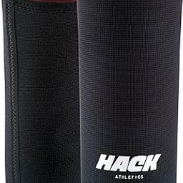 Hack Athletics Performance 2.0 | 7mm Knee Sleeves Compression Sleeves for Men & Women Knee Support & Pain relief, Multipurpose Gym Workouts Deadlifts Squats Powerlifting Knee cap Knee Guard. (Large)-image-1