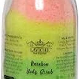 Rainbow Body Scrub Mix Fruit Essential Oils All Skin Type(250g)-image-40