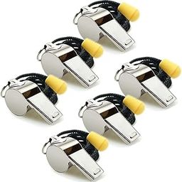 Gmefvr Referee Whistle High Sound use Multi Purpose Sports Games Pack of 2 (Steel)-20