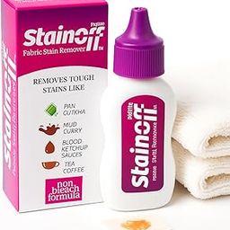 Pidilite Stainoff Laundry Detergent | Toxin-Free, Hypoallergenic | Removes Stains & Odors | Safe for Cloth s & Baby Accessories | 50ml Pack of 1-image-22