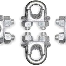 M ART Stainless Steel Gym Machine Wire U Lock Pack of 4-29
