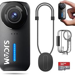 SJCAM 4K Pocket Cam, Tiny Action Camera, Mini Stabilized Body Camera & Portable POV, Waterproof, Wearable, Built-in Spkr & Mic for Vlogging, Helmet & Chest Mountable, Black-image-45