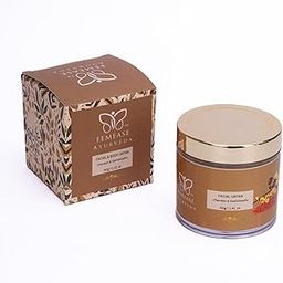 Femease Chandan & Yashtimadhu Ubtan | Ayurvedic Facial and Body Scrub | Calms and Brightens for Radiant Skin | Gentle Exfoliation for Youthful Glow | With Sandalwood & Licorice, 1 Unit-image-57