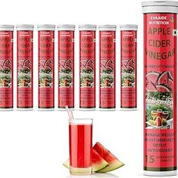 Apple cider vinegar effervescent tablets watermelon flavor (watermelon, 8 * 15T_Pack_8)-94