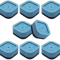 Heavy-Duty Adjustable Furniture Risers, Stackable Bed Leg Extenders with Non-Slip Pads, Floor Protectors (Pack of 8)-image-25