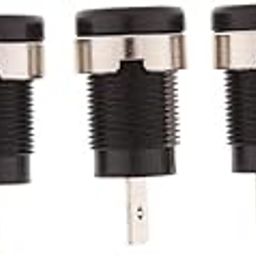 MERISHOPP® 5Pieces 4mm Banana Jack Binding Post Nut for Multimeter Banana Socket Black-image-10