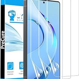PreCure® (3 Pack) Samsung Galaxy S25 Ultra Screen Protector [Like Original Fingerprint Unlock], Real Invisible Self-Healing Protective Film [Not Glass], HD Clear, Case Friendly, Scratch-Resistant-image-23