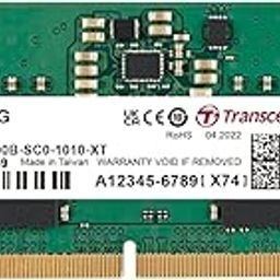 Transcend RAM 8GB DDR5 4800MHz CL40 (1Rx16) Laptop Memory - JM4800ASG-8G-29
