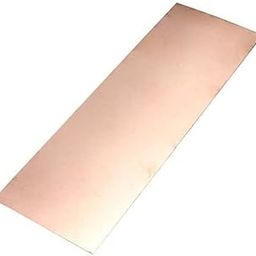 VITSZEE 99.9% Pure Copper Cu Metal Sheet Plate For Multipurpose Use (300mm x 100mm x 0.5mm)-11