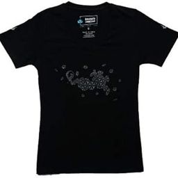 Women's Flower of Life PSY Printed T-Shirt.-image-73