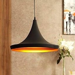 WHITERAY Hanging Lights for Living Room/Pendant Lights for Ceiling/Hanging Lamps for Home Decoration/Decorative Hanging Lights,Metal (Tulip, with Bulb)-image-16