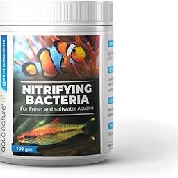 aqua nature Nitrifying Starter Beneficial Bacteria For Fresh & Salt Water Aquarium Immediately Starts Aquarium Cycle (100G)-image-11