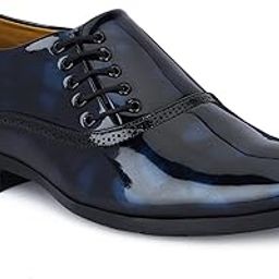 Men's Formal Classic Derby Lace-Up Formal Shoes for Office, Party,Wedding | Dress Shoes | Extra Cushioning Insole | Lightweight & Comfortable Stylish Shoes-image-125