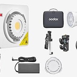 Godox ML100BI Bi-Color LED Portable Light Kit 1 with Reflector | 2800-6500K Adjustable Color Temperature | V-Mount Battery Compatible | Compact Lighting for Photography, Video, and Studio Use-14