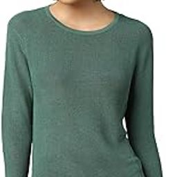 only Women's Viscose Blend Round Neck Sweater-picture-40