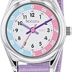 Girls Analogue Classic Quartz Watch with Textile Strap TK0148, Strap-image-6