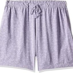 Women Allover Print Lounge Shorts - 100% Modal - Functional Pocket, Superior Drape_55501_LNG26_XL-image-33