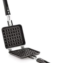 Surya King Non-Stick Waffle Maker | Double-Sided Gas Stovetop Toaster | Easy Flip Sandwich Griddle By VANEEJI-3