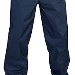 Men's Rain Pants, Waterproof Rain Over Pants, Windproof Outdoor Pants for Hiking, Fishing-image-2