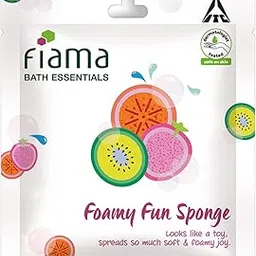 Fiama Bath Essential Foamy Fun Sponge Bath Accessories, Dermatologist Tested, Safe on Skin, Pack of 1-picture-33