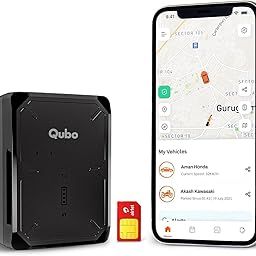 Wireless GPS Tracker from Hero Group | Ride Start & Geo Fence Alerts | for Car, Bike, Scooty/User-Friendly Tracking Solution for Cars, Bikes, or Fleet Vehicles.-2