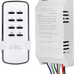 Blackt Electrotech: 240 Volt RF Remote control switch for 6 Channel (Long Range 70 Mtr)-23