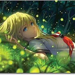 woopme Mouse Pad Kids Girls Pc Computer Laptop Mouse Base Pad Office Home Waterproof Anti-Slip Cartoon Mouse Pad L x H 24 x 20 Cm-picture-32