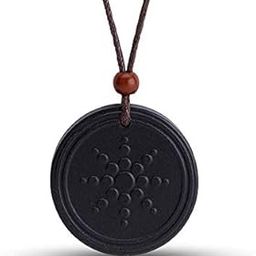 Scalar Energy Volcanic Lava Quantum Bio Science Negative Ions Pendant for Men and Women-image-66