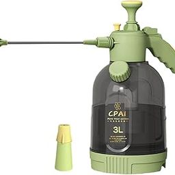 UJEAVETTE 3 Liters Garden Pump Pressure Sprayer Ergonomic Handle Lightweight 30x19.5cm with Long Wand-image-23