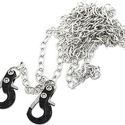Metal Tow Chain for Axial Scx10 D90 D110 Tf2 1/10 Rc Crawler Replacement Black-image-23