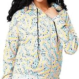Womens Printed Zipper Hoodie-image-77