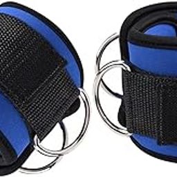 ATORSE Ankle Strap Bands Exercise Leg Extensions Attachments for Gym Blue-image-60