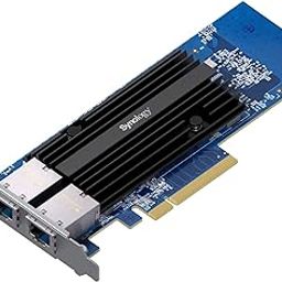 Synology 2-Port 10GbE RJ-45 PCIe Network Adapter E10G30-T2, Multicolor-image-55