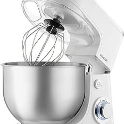 SENCOR STM3800 Kitchen Machine – Multifunctional Stand Mixer with Powerful Motor, Stainless Steel Bowl, Dough Hook, Whisk, Beater, Variable Speeds, Ideal for Baking, Mixing, Kneading & More-15