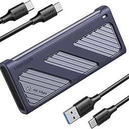 UGREEN 40Gbps M.2 NVMe Enclosure with Cooling Fan, Anti-Drop Aluminum Shell, Support UASP & Trim, Compatible with M and M&B Key and Size in 2230/2242/2260/2280 SSDs-11